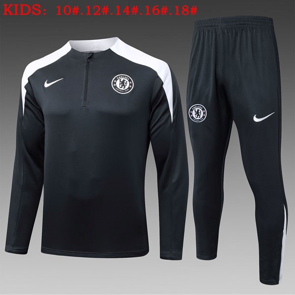 Enfant Sweatshirt Chelsea 2025-26 Gris 5